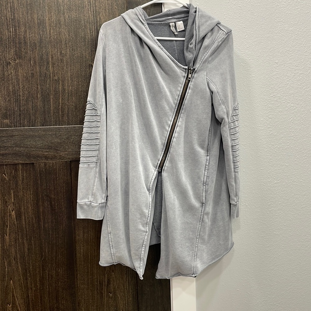 H&M Asymmetrical Moto sweatshirt
